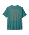 Patagonia M's Capilene Cool Daily Graphic Shirt - Strataspire / Wetland Blue X-Dye Strataspire / Wetland Blue X-Dye