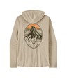 Patagonia M's Capilene Cool Daily Graphic Hoody - Chouinard Crest / Pumice X-Dye Chouinard Crest / Pumice X-Dye