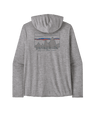 Patagonia M's Capilene Cool Daily Graphic Hoody - 73 Skyline / Feather Grey 73 Skyline / Feather Grey