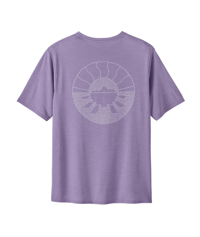 Patagonia M's Capilene Cool Daily Graphic Shirt - Waters - Forgotten Island / Concrete Purple X-Dye Forgotten Island / Concrete Purple X-Dye