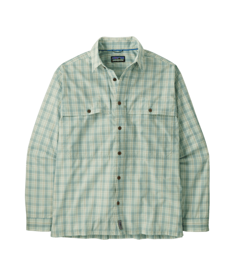 Patagonia M's Long Sleeve Island Hopper Shirt - Dipper / Rinsed Green Dipper / Rinsed Green