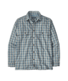 Patagonia M's Long Sleeve Island Hopper Shirt - Dipper / Utility Blue Dipper / Utility Blue