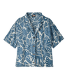 Patagonia W's Tidal Threads Shirt - Bees and Flowers / Still Blue Bees and Flowers / Still Blue