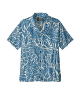 Patagonia M's Tidal Threads Camp Shirt - Bees and Flowers / Still Blue Bees and Flowers / Still Blue