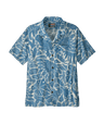 Patagonia M's Tidal Threads Camp Shirt - Bees and Flowers / Still Blue Bees and Flowers / Still Blue