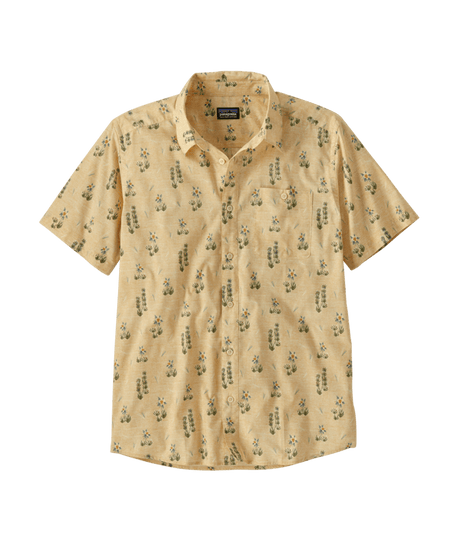 Patagonia M's Go To Shirt - Lupine Trail / Beeswax Tan Lupine Trail / Beeswax Tan