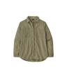 Patagonia W's Lightweight A/C Buttondown Long Sleeve Shirt - River Rock Green River Rock Green