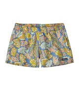 Patagonia W's Barely Baggies Shorts - 2 1/2 in. - Flourish / Abundant Blue Flourish / Abundant Blue /  / 2.5IN