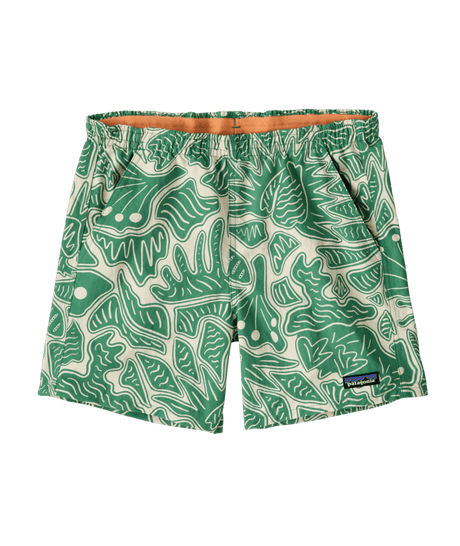 Patagonia W's Baggies Shorts - 5 in. - Bees and Flowers / Heartleaf Green Bees and Flowers / Heartleaf Green /  / 5IN