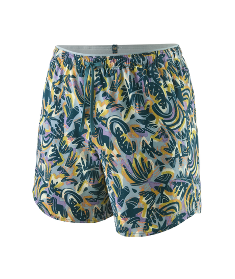 Patagonia W's Multi Trails Shorts - 5 1/2 in. - Wild Botanist / Thermal Blue Wild Botanist / Thermal Blue