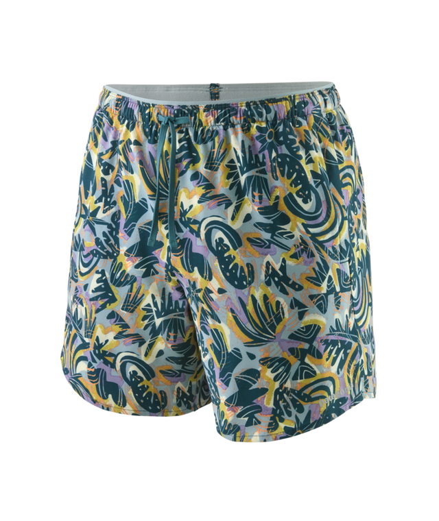 Patagonia W's Multi Trails Shorts - 5 1/2 in. - Wild Botanist / Thermal Blue Wild Botanist / Thermal Blue
