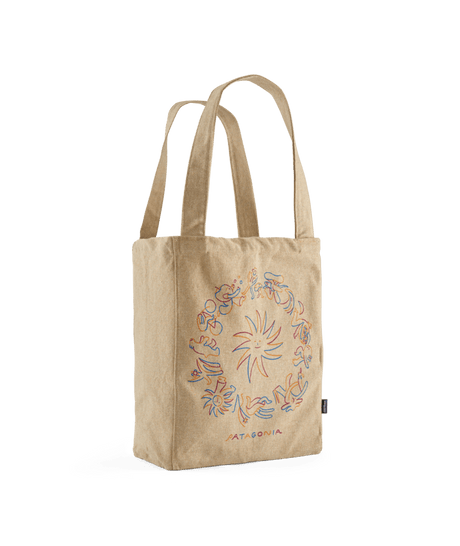 Patagonia Recycled Market Tote - Solar Roller / Classic Tan Solar Roller / Classic Tan