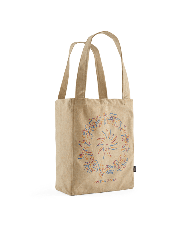 Patagonia Recycled Market Tote - Solar Roller / Classic Tan Solar Roller / Classic Tan