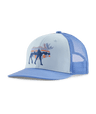 Patagonia Kids Trucker Hat - Fitz Roy Moose / Fleck Blue Fitz Roy Moose / Fleck Blue