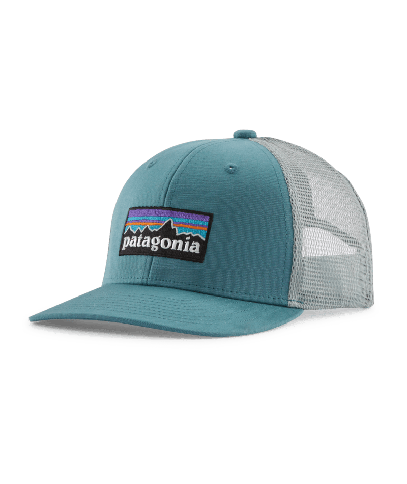 Patagonia Kids Trucker Hat - P-6 Logo / Wetland Blue P-6 Logo / Wetland Blue