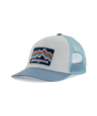 Patagonia Kids Trucker Hat - Ridge Rise Stripe / Light Plume Grey Ridge Rise Stripe / Light Plume Grey