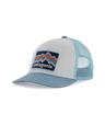 Patagonia Kids Trucker Hat - Ridge Rise Stripe / Light Plume Grey Ridge Rise Stripe / Light Plume Grey