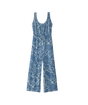 Patagonia W's Garden Island Jumpsuit - Bees and Flowers / Thermal Blue Bees and Flowers / Thermal Blue