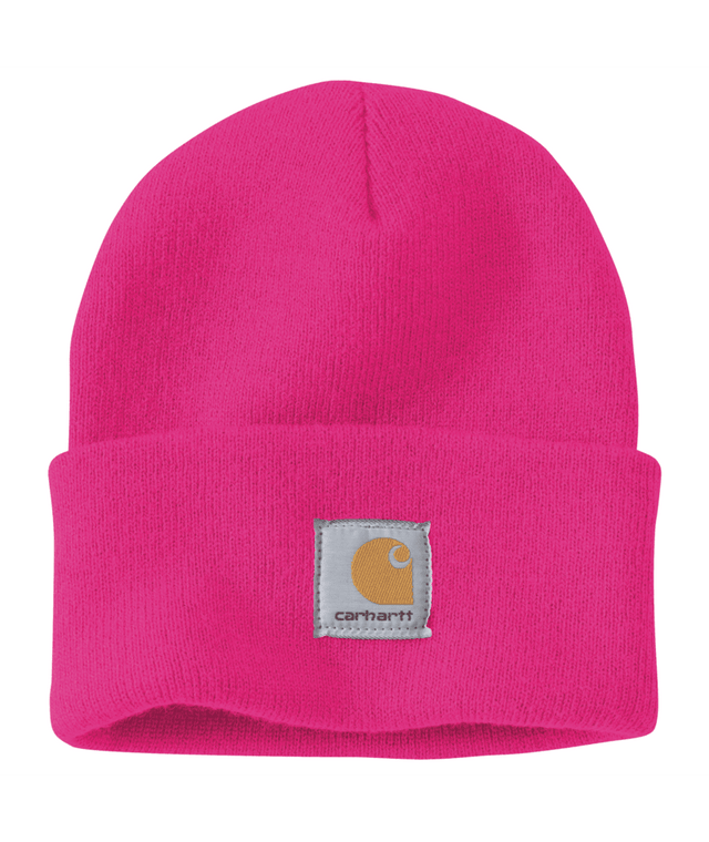 Carhartt Knit Cuffed Beanie - Pink Glow Pink Glow