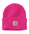 Carhartt Knit Cuffed Beanie - Pink Glow Pink Glow