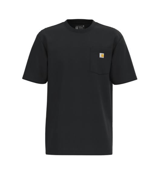 Carhartt Loose Fit Heavyweight Short-Sleeve Pocket T-Shirt- Black Black /  / REG