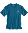 Carhartt Loose Fit Heavyweight Short-Sleeve Pocket T-Shirt - Deep Lagoon Heather Deep Lagoon Heather /  / REG