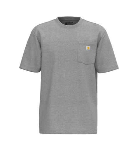 Carhartt Loose Fit Heavyweight Short-Sleeve Pocket T-Shirt - Heather Grey Heather Grey /  / REG