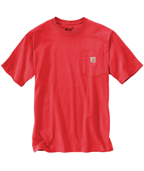 Carhartt Loose Fit Heavyweight Short-Sleeve Pocket T-Shirt - Bittersweet Bittersweet /  / REG