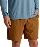 Free Fly Apparel Mens Breeze Short - 8 Unlined - Russet Russet /  / 8IN