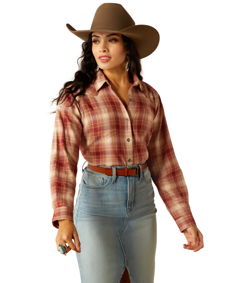 Ariat REAL Billie Jean Shirt - Nora Plaid Nora Plaid