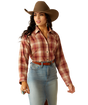 Ariat REAL Billie Jean Shirt - Nora Plaid Nora Plaid