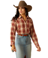 Ariat REAL Billie Jean Shirt - Nora Plaid Nora Plaid