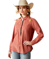 Ariat Billie Jean Corded Shirt - Light Mahogany Light Mahogany