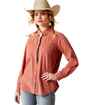 Ariat Billie Jean Corded Shirt - Light Mahogany Light Mahogany