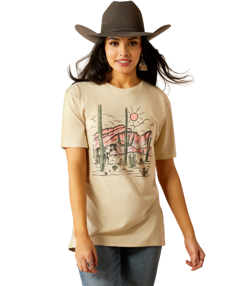 Ariat Horse with No Name T-Shirt - Natural Natural