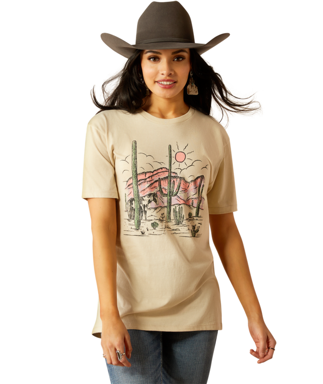 Ariat Horse with No Name T-Shirt - Natural Natural