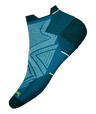 Smartwool Women's Run Zero Cushion Low Ankle Sock - Ocean Abyss Ocean Abyss