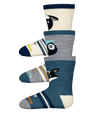 Smartwool Toddler Trio Socks - Twilight Blue Twilight Blue