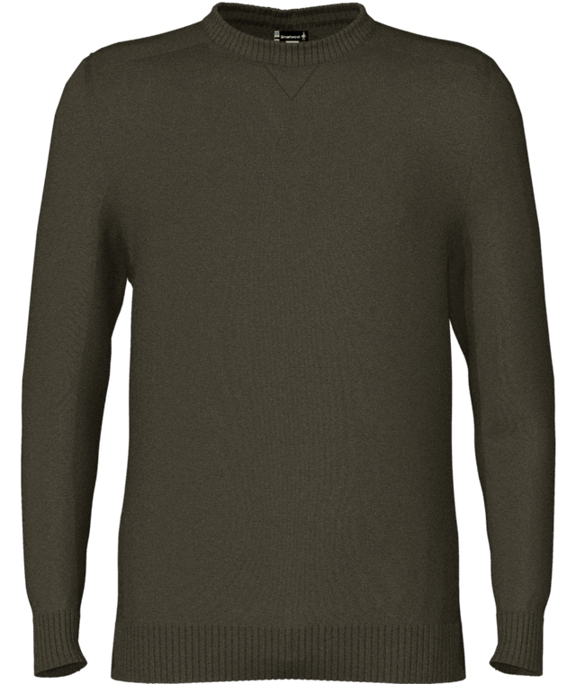 Smartwool Men's Sparwood Crew Sweater - North Woods Heather/Winter Moss Heather North Woods Heather/Winter Moss Heather