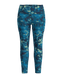 Smartwool Women's Active Printed 7/8 Legging - Twilight Blue Watercolor Twilight Blue Watercolor