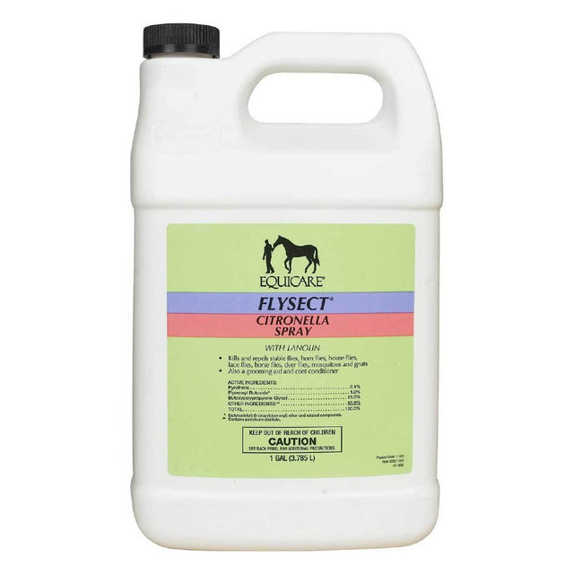 Farnam Companies Equicare Flysect Citronella Repellent with Lanolin - 1 Gallon