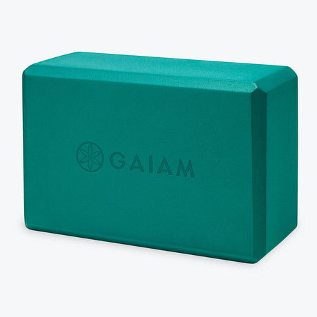 Gaiam Yoga Block, Lush Teal Lush teal