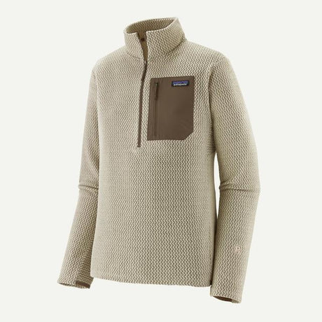 Patagonia Mens R1 Air Zip Neck Pelican