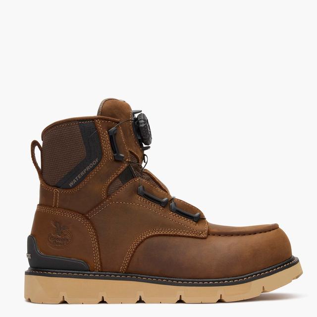 Georgia Boot Carbon Flex Wedge BROWN
