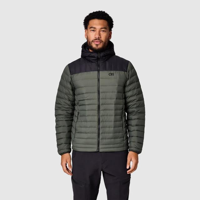 Outdoor Research Mens Transcendent Down Hoodie Ranger green