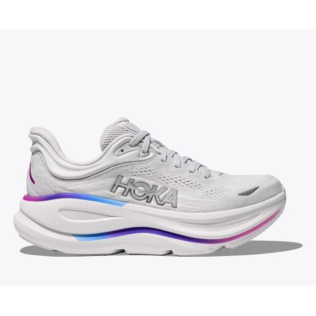 Hoka One One Bondi 9 Womens Shoe Cosmic grey/white