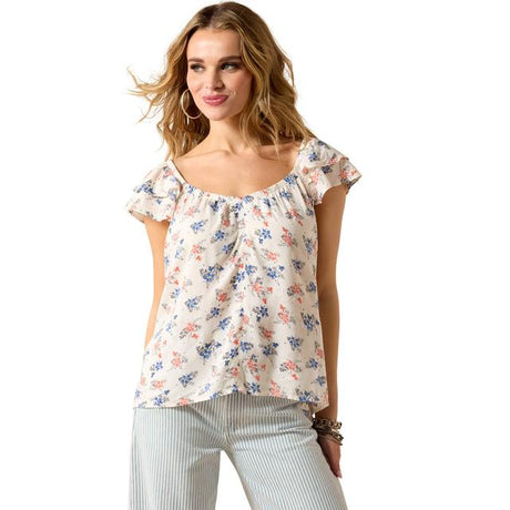 Ariat Lynn Top In Floral Print