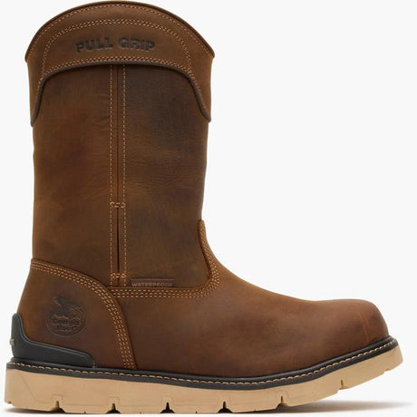 Georgia Boot Brn 11" Work Medium    7 Brown