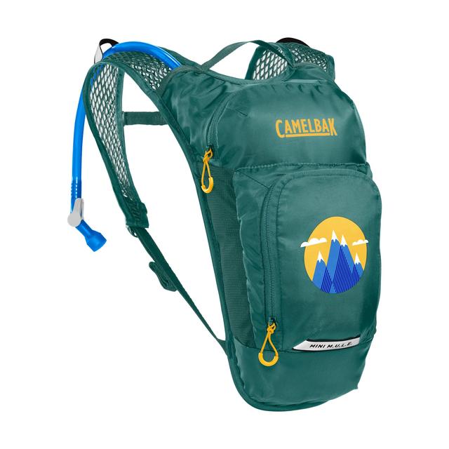 Camelbak ' Mini M.u.l.e. 50oz Hydration Pack With Crux 1.5l Green/Mountains