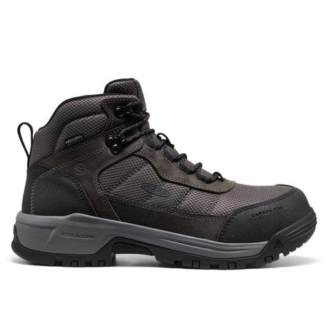 Keen Skokie Waterproof Work Boot (Carbon Toe) Magnet/Black